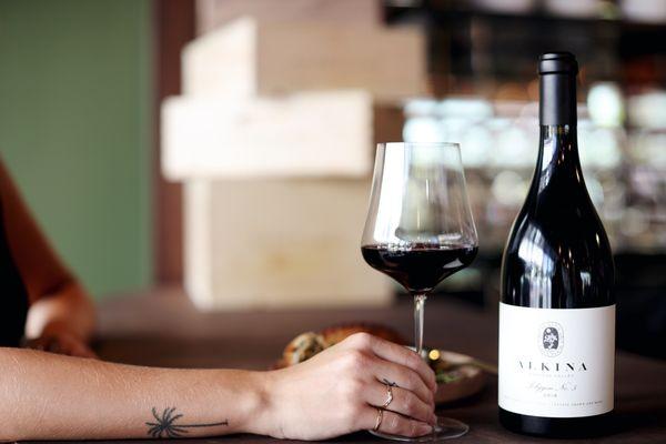 Come in and sip a wild and layered Grenache from Alkina!