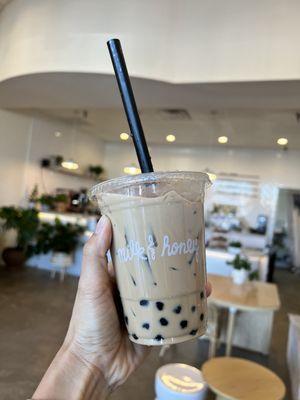 Milk tea + boba