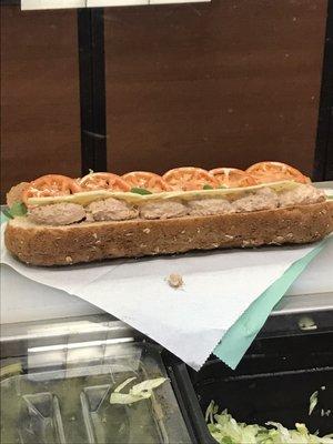 The way a sandwich should look.