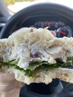 Chicken salad sandwich