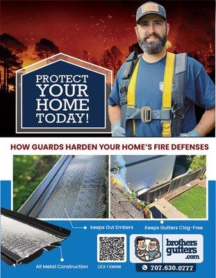 Home Hardening - Now is the time to Guard your Home with Gutter Guards