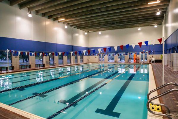 Our indoor swimming pool