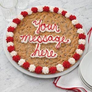 Personalized Cookie Cake