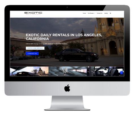 Organic Search Engine Optimization and Web Design for auto rentals businesses.