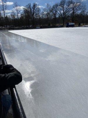 Rink getting treated