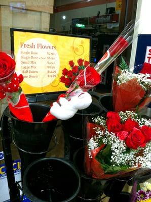 Roses in good shape and at decent prices.