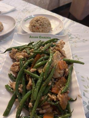 Chicken and green Beans