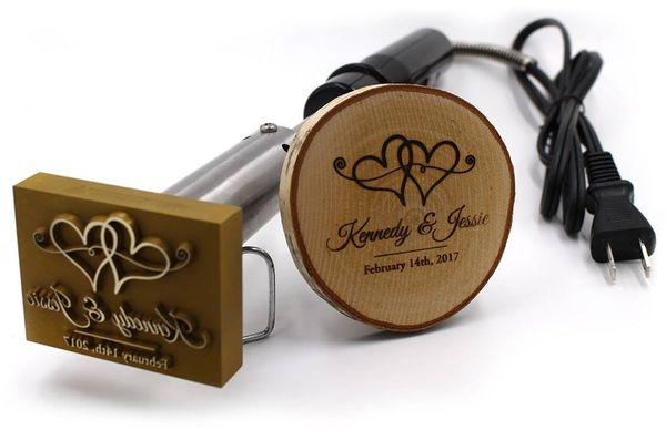 Personalize your own Wedding-2-Brand branding iron package to add flair to your special day!