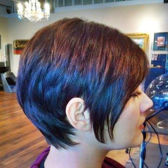 edgy but feminine short cut by Christy!