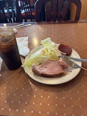 Ham Beat Lettuce Coke