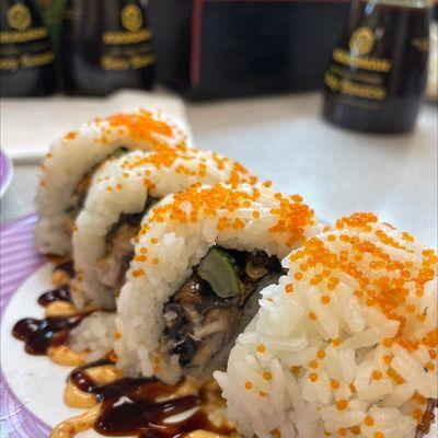 Spicy unagi maki