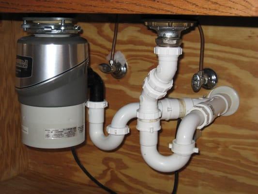 Double sink line repair