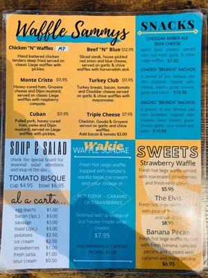 menu front