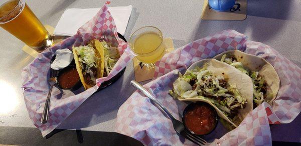 $2 Taco Tuesday, Hard Tacos and Soft Tacos without Cheese