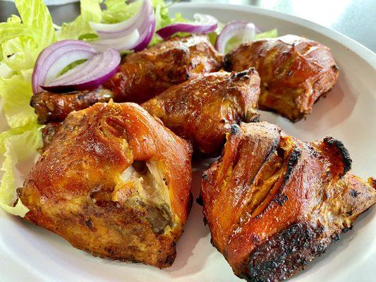 Pakistani dinner buffet - tandoori chicken