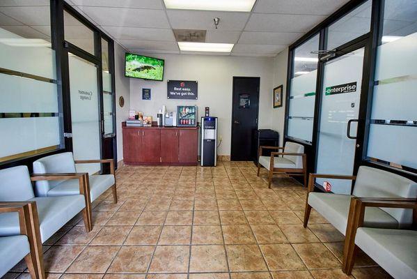 Customer Waiting Area (Interior Space)