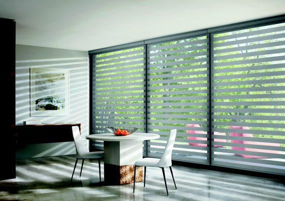 Hunter Douglas Designer Banded Shades