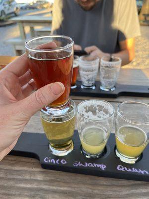 Beer flight