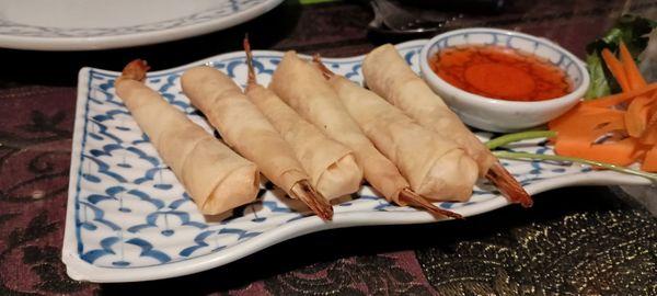 Prawn spring roll