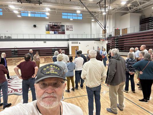 Interior: new gym