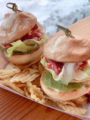 spicy lobster sliders