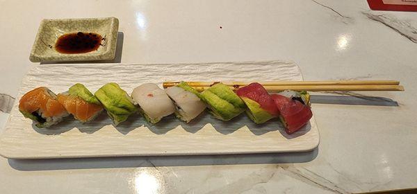 Rainbow roll