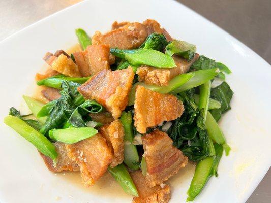 Crispy Pork Gailan