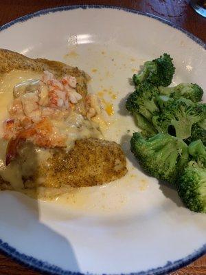 Seafood Stuffed flounder