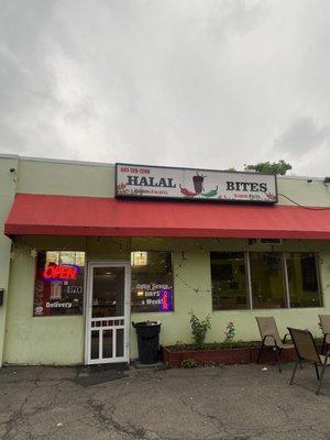 Halal bites outside