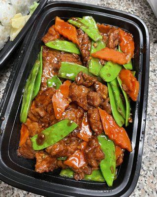 Beef w. Snow Peas