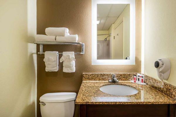 Guest room bath