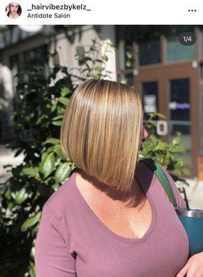 Highlights and cut by Raquel