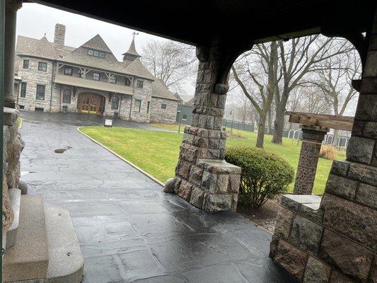 A view of the museum from the home