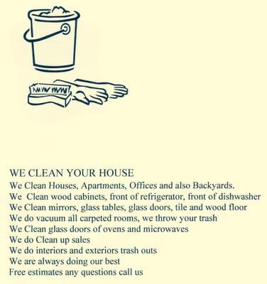 Lisa's house cleaning services