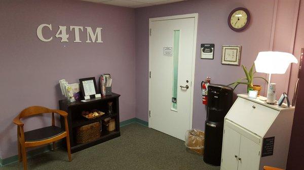 Lobby at MUSC Massage Therapy Clinic