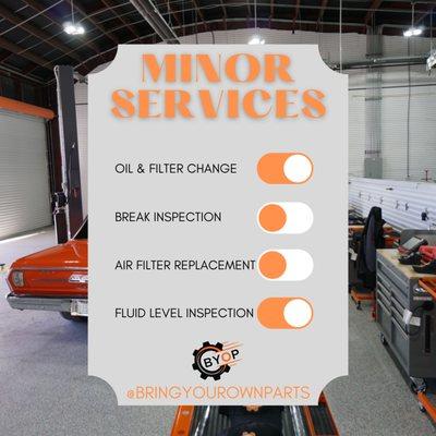 Check off your list ! It's important to have regular maintenance checks on your vehicle.