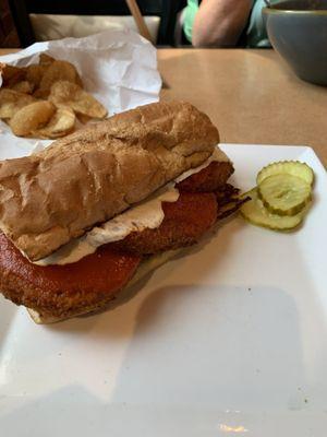 Eggplant Parm Sandwich