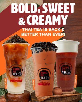 Thai Tea is back and better than ever!