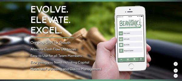 Beanstalk Roofing & Restoration Contractor CRM Powered by Genesis Contractor Solutions