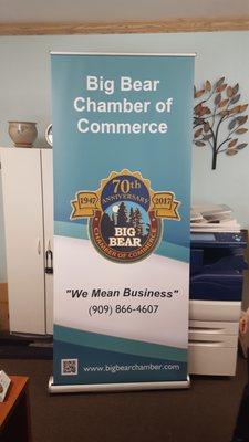 The Chamber exists to support local businesses and help sustain and grow the local economy, and support the community.