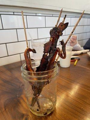 Candied bacon