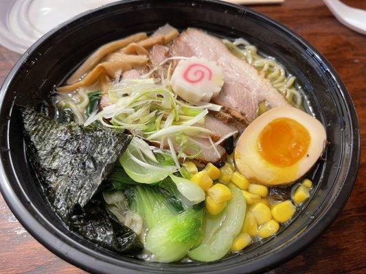 Black garlic ramen