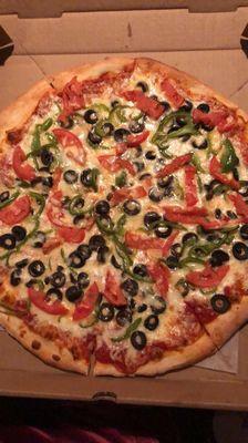 Veggie pizza