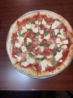 Margherita pizza