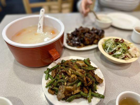 Taiwanese Porridge with Sweet Potatoes