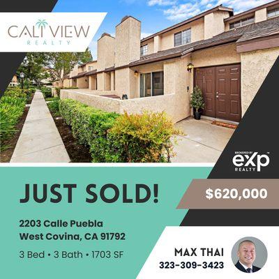 Just Sold West Covina!