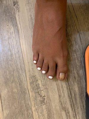 Shellac pedicure