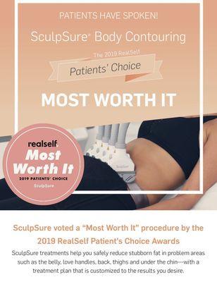 Join our Sculpsure Club for unlimited body contouring! Call for details 817-570-7112