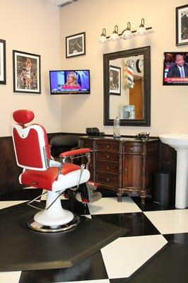 Our Koken barber chairs.