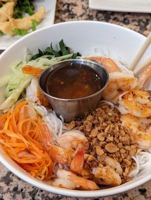 Shrimp vermicelli bowl